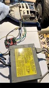 Двигатели от стиральной машины LG Direct drive и мотор от гироскутера запуск модулем ZS-X11D1￼￼