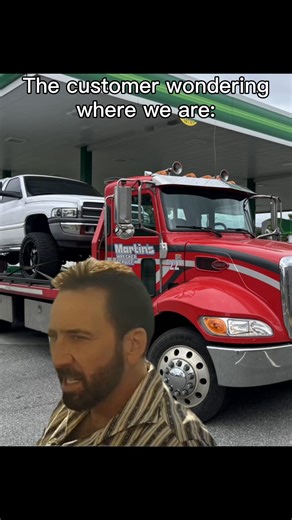 In my defense I thought the customer would’ve told me I was going the wrong way #towlife #towtruck #rollback