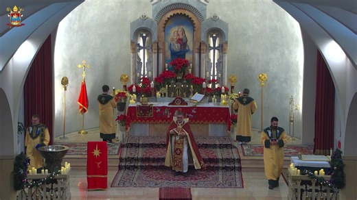 The Divine Liturgy of the Armenian Catholic Rite celebrated by His Excellency, Auxiliary Bishop Parsegh Baghdassarian from St. Gregory the Illuminator Cathedral. | St. Gregory Armenian Catholic Cathedral