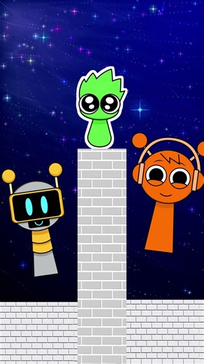 Who Saves the Green First? 😱🔥 #sprunki #animation