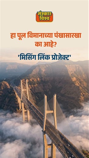 Missing Link Project 😮 | हा पूल विमानाच्या पंखासारखा का आहे?