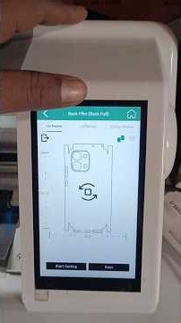 Meibo plotter machine 360 cut setting wait for end