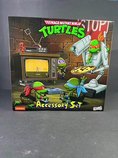 Unboxing the TMNT Accessory Set from NECA