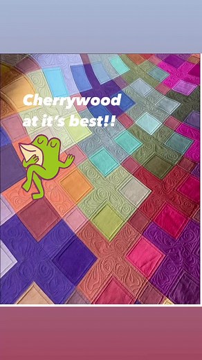 24 reactions | 81 colors of Cherrywood are expertly arranged in this...
