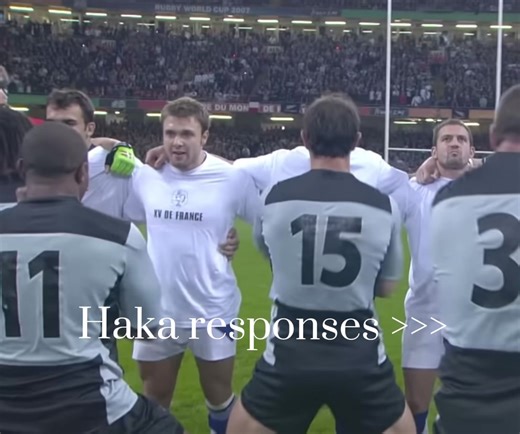 The Wales vs New Zealand stand off >> #rugby #rugbytok #haka #newzealand #irishrugby