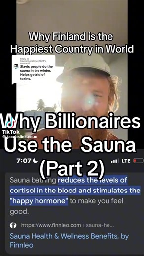 Jacobs Re GENE🧬ration on Instagram: "Yes, saunas can have anti-aging effects by boosting collagen, improving circulation, increasing protective proteins (like Heat Shock Proteins), reducing inflammation, and supporting cellular health, but overuse or lack of hydration can dehydrate skin and break down collagen, so moderation (10-20 mins) and proper hydration are key. The Mental Health Benefits of Sauna BathingSauna use boosts serotonin, the "happiness hormone," by activating heat-sensitive neur