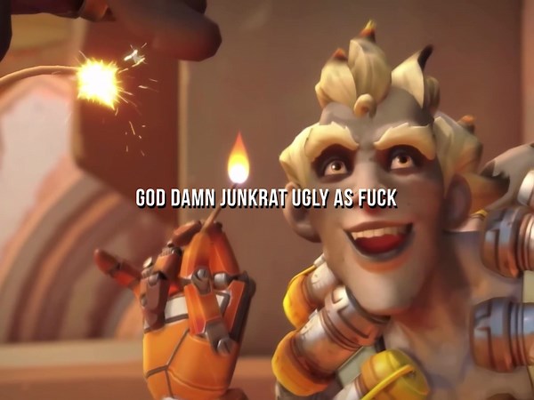 #JUNKRAT; omg lucio produced overwatch’s junkrat diss track 🫢 [i love junkrat this is a JOKE.] dt: junkrat mains i hope you get help soon