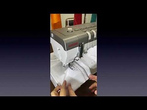 Janome Cover Pro 3000p Basic Stitches