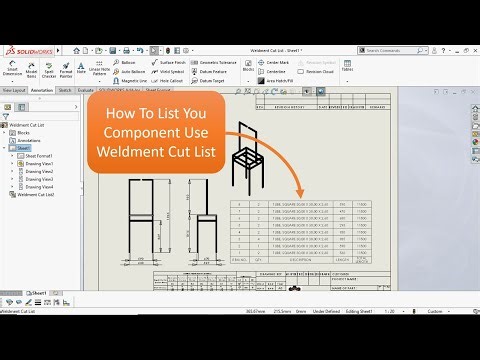 Quick Tips - Easy Way To Find The Material Size Needed In Solidworks