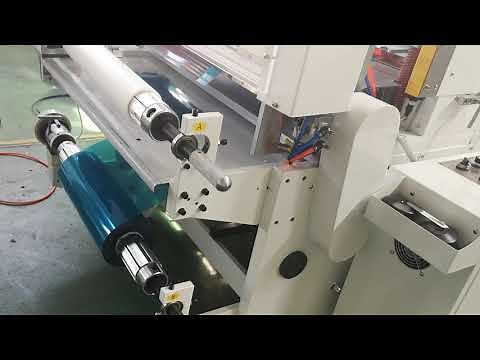 CQT-700 kiss slit finger lift, cross cut rewind final product