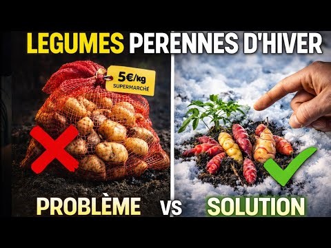 -Plante Plus Durable Que La Viande. Pousse Dans Le Froid Extrême. La 'Récolte Gratuite' Que Vous