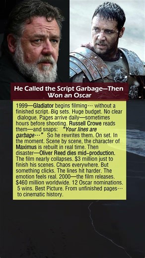 He Called the Script Garbage—Then Won an Oscar