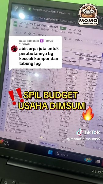 Spil Modal Usaha Dimsum yang Halal dan Terjangkau