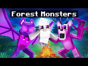 Playing Minecraft as PROTECTIVE FOREST MONSTERS…