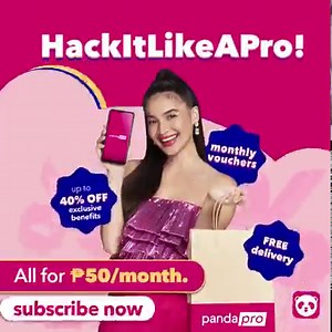 1.5K views · 2.9K reactions | Feel like a VIP like Anne Curtis.  #HackItLikeAPro with exclusive benefits just for you. Get up to 40% off, FREE delivery, monthly vouchers and so much more! All these for only ₱50/month. Subscribe now  | foodpanda | Facebook