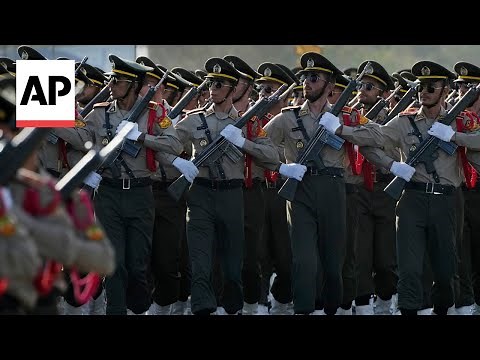 Iran's armed forces stage annual parade