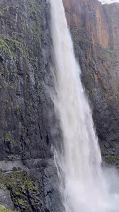 More than 7 000 people have already abseiled 204 metres down the vertical cliff alongside Maletsunyane Falls, rappelling themselves into the whirling mist that rises from the gorge below. Our guides will make sure you are safely secured so you can step back over the edge of the cliff and take in the sights and sounds of the ride that takes down into the Maletsunyane Gorge. | Semonkong Lodge, Place of Smoke
