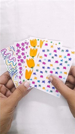 How to make Pattern Paper at home 😍 #shorts #viralshorts