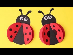 봄 미술활동 무당벌레 만들기🐞