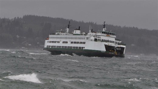 High winds expected to affect ferry service on all routes through Tuesday night
