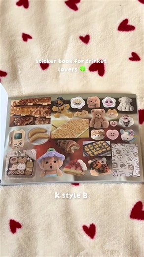 K Style B Sticker Book — Cute Rilakkuma Scrapbook Ideas