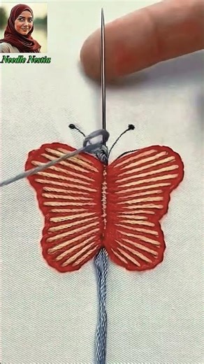 Butterfly Embroidery - Step By Step Guide