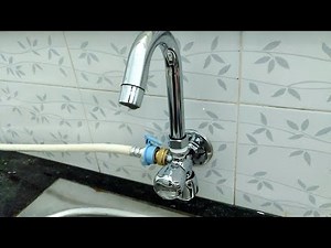 Washing Machine/Dishwasher - Water Inlet Hose Connection to Sink Tap