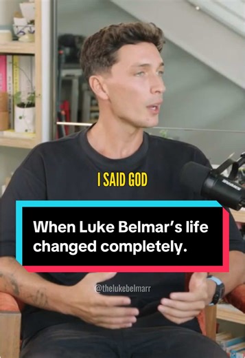 When Luke Belmar’s life changed completely. #life #god #believe #business #money #jesus