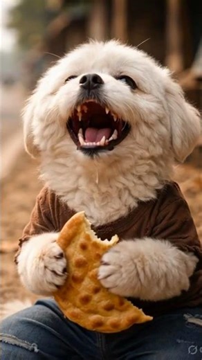 Dog Roti🥖 struggle story 😭 #dog #ai