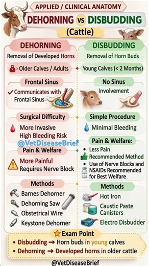 Dehorning vs. Disbudding in Cattle: Key Differences & Methods