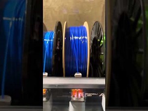 Как заправить филамент через систему ams 2 pro в Bambulab H2D