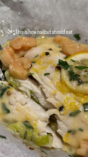 French Halibut in Papillote with Hollandaise | Fish Friday Done Right