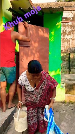 How did the towel fall down?😲😜#funnyvideo #comedy#trending #viral