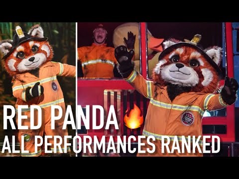 All Red Panda Performances Ranked (The Masked Singer UK)