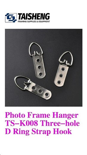 Photo Frame Hanger TS-K008 Three-hole D Ring Strap Hook