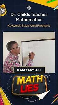Math Lie: Keywords Solve Word Problems