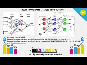 REDES NEURONALES EN EXCEL-INTRODUCCIÓN1| BioEstadística Sin Lágrimas