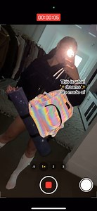 Is this NOT the coolest thing you’ve seen on a backpack!?!? Took my POPFLEX Active Cora backpack and gave her a makeover. No filter. Just magic. And flash. 📸 | Blogilates