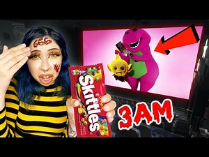DO NOT WATCH BARNEY MOVIE AT 3AM!! (HE CAME AFTER US!!)