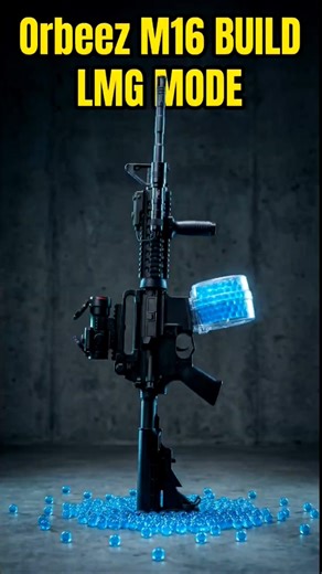 Is Orbeez M16 LMG Mode The MOST POWERFUL Gun?