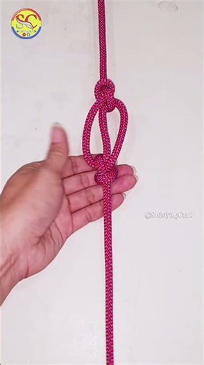 Rope Knot hack 💡 Simple and smart tutorial