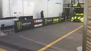Rolling out the Monster for The Doctor Valentino Rossi VR46 Official | ENEOS Motor Oil Europe