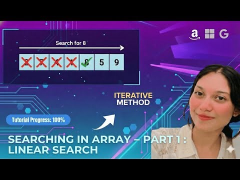 Searching in Arrays - Part 1 | Linear Search