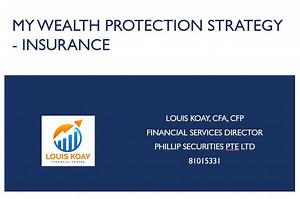 What are the 5 types of insurance that I have gotten for myself to protect my wealth? What is the most important step in insurance planning ? In this short video, I share about the types of insurance that I have to cover my insurance needs. Not sure what you have and how to cover your shortfall? Get a review here: https://bit.ly/LKFCReviewH | Louis Koay Financial Centre | Facebook