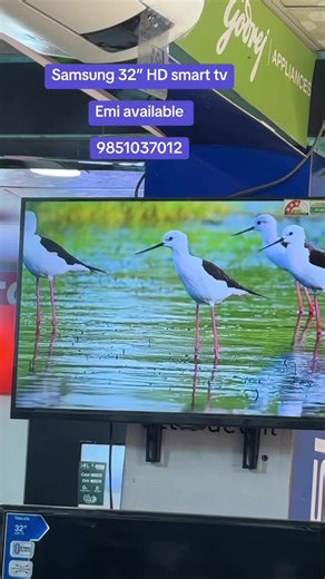 Samsung 32” HD smart tv Emi available 9851037012 #creatorsearchinsights #foryou #foryoupage #fyp #kapanelectricandelectronicscentre
