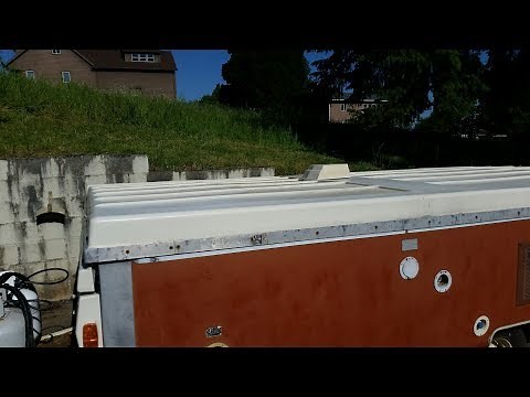 How to repair the sagging roof on Apache campers.