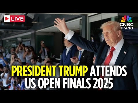 US Open 2025 LIVE: President Trump Attends Men's Singles Final in NY | Alcaraz vs Sinner LIVE | N18G