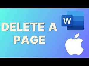 How to Delete a Page in Word Mac