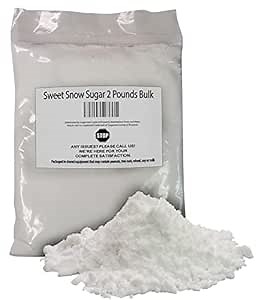 Naturejam NO MELT Sweet Snow Sugar 2 Pounds Bulk Bag for Doughnuts and Pastries-White Sugar For Powdered Donuts Origin: Germany