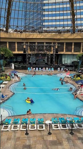 Harrah's Resort Atlantic City "The Pool" Pool, Spa & Nightclub #atlanticcity #harrahs #resortpool